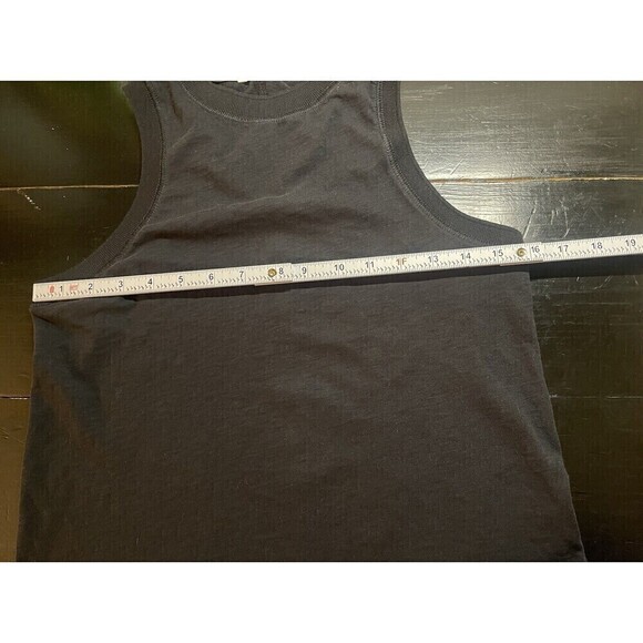 Rag and Bone Jean  Sz XS Essential Sleeveless Crew Neck Black Tank Top Women’s - Picture 5 of 7